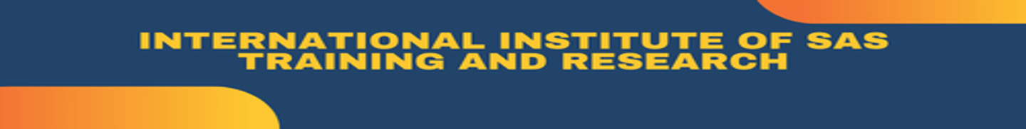 International Institute of SAS Training and Research